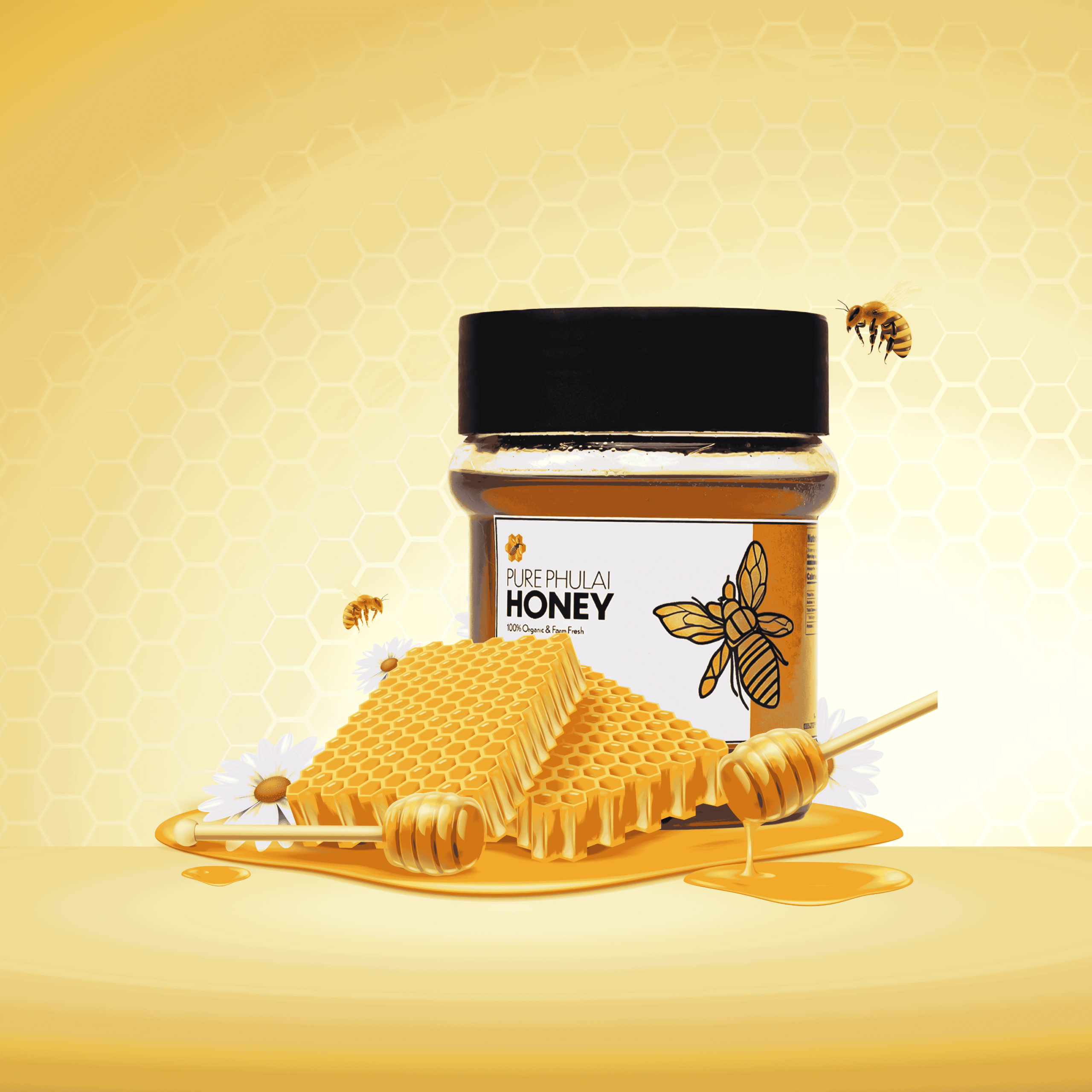 Pure Phulai Honey 250 gram