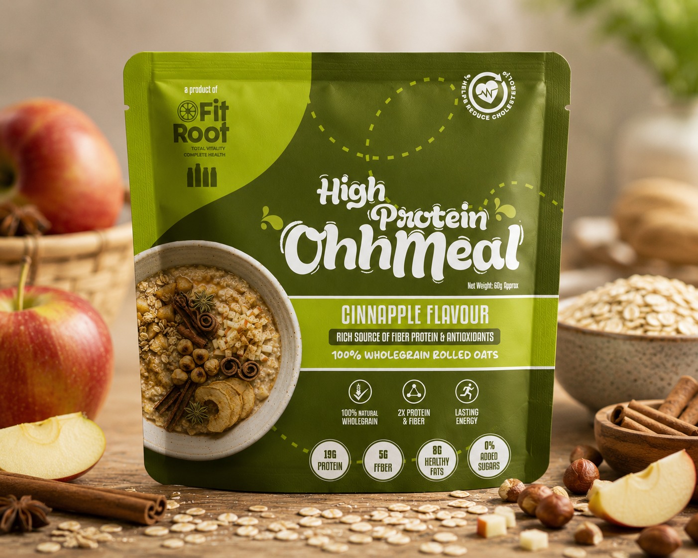 Ohh Meal-Cinnapple Flavour