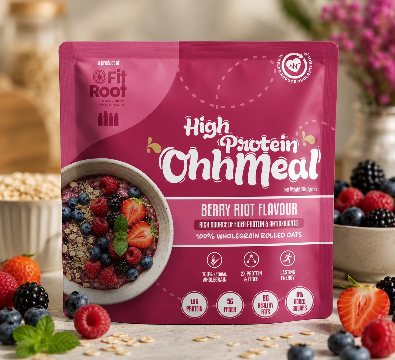 Ohh Meal-Berry Riot Flavour